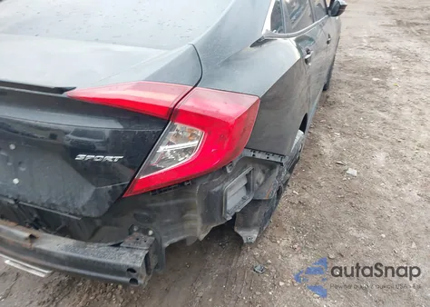 2020 Honda Civic Sport z USA, uszkodzony, nr VIN 19XFC2F83LE215152